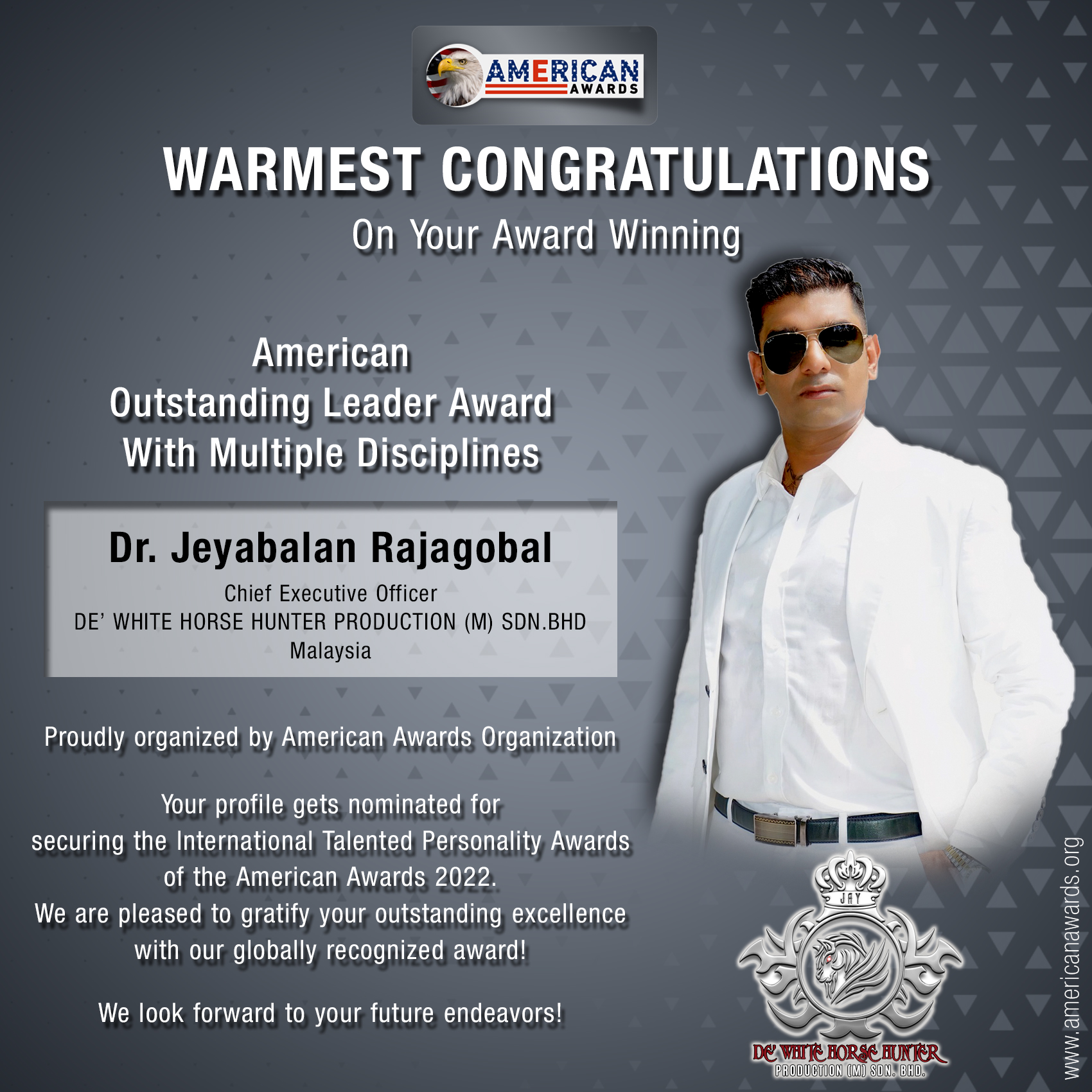 International awards,Business Awards,2022 awards,american awards,awards