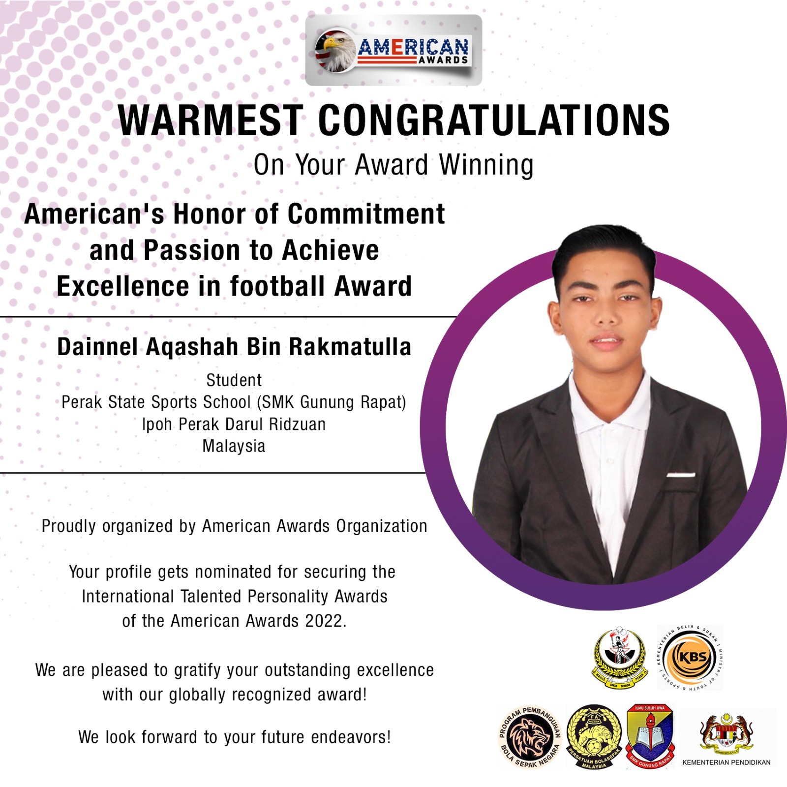 International awards,Business Awards,2022 awards,american awards,awards