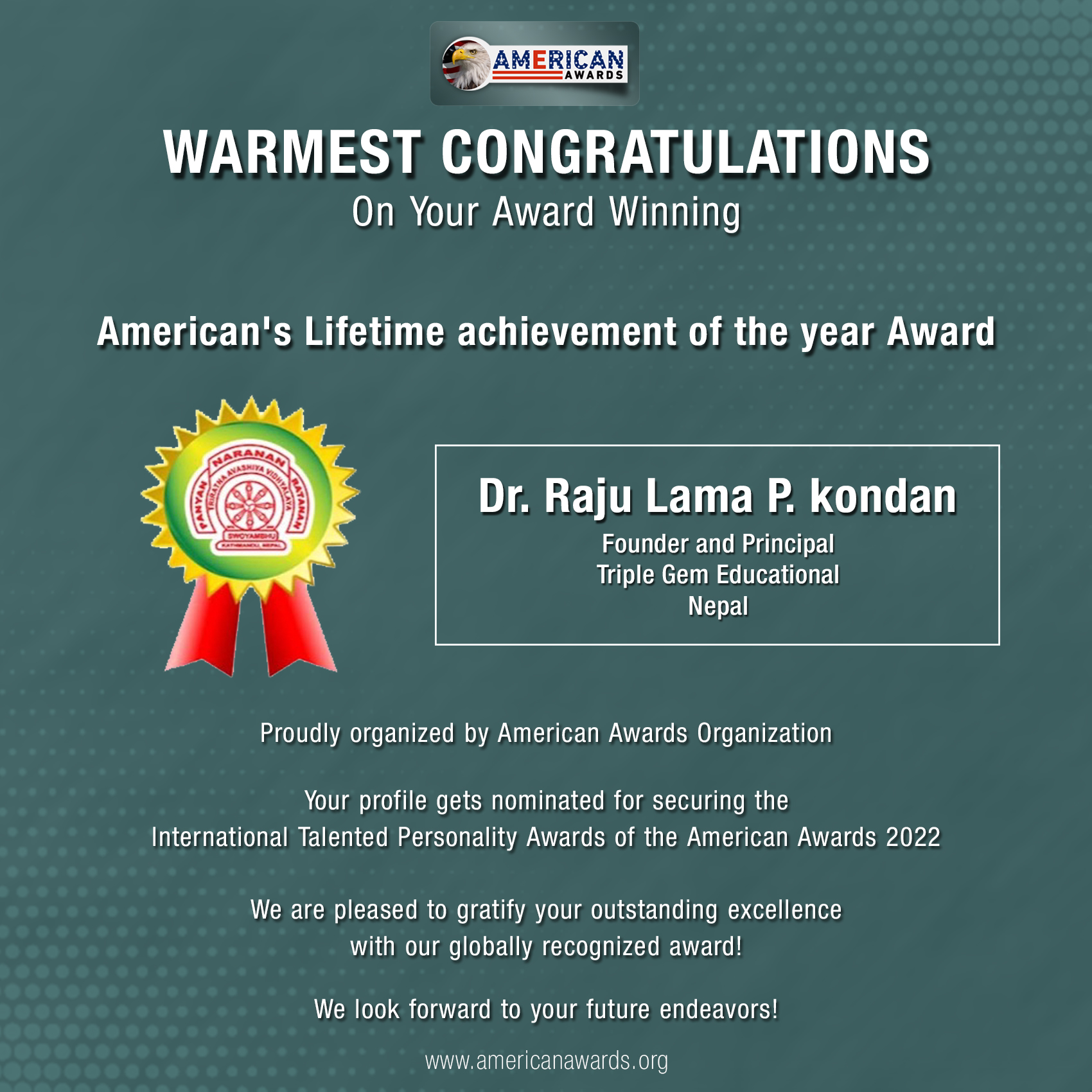 International awards,Business Awards,2022 awards,american awards,awards